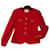 Cambon Chanel Chaquetas Roja