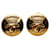 Brincos Chanel Gold CC Clip On Dourado Metal Banhado a ouro  ref.1179492