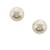 Dior Ohrclips mit weißen Kunstperlen  ref.1179516