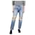 Khaite Blue ripped jeans - size UK 10 Cotton  ref.1179541