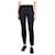 Prada Black slim-fit trousers - size UK 10 Polyester  ref.1179558