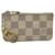 LOUIS VUITTON Damier Azur Pochette Cles Porte-Monnaie N62659 Auth LV 60614  ref.1179620