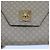 Céline CELINE Borsa a tracolla in tela macadam PVC Beige Marrone Auth yk9762 - vista 18
