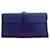 Hermès Hermes Jige Blue Leather  ref.1179753