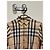Camisa Burberry Brit de algodón roja beige - vista 2