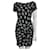 Diane Von Furstenberg DvF New Rika dress in silk Black Multiple colors  ref.1179848