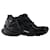 Sneakers Runner - Balenciaga - Mesh - Nero Opaco  ref.1179868