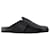 Sunday Slides - Balenciaga - Leather - Black  ref.1179906
