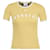 Kontrast-T-Shirt – Courreges – Baumwolle – Weiß  ref.1179931