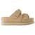 W Goldenstar Hi Sandals - UGG - Leather - Sand Brown  ref.1179935