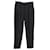 Stella Mc Cartney Stella McCartney Pleated Tapered Trousers in Gray Cotton Grey  ref.1179954