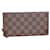 Louis Vuitton Brown Damiere Ebene canvas zippy pouch Cloth  ref.1180007