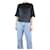 Vince Black silk satin blouse - size XS  ref.1180023