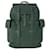 Louis Vuitton LV Christopher MM backpack Dark green Leather  ref.1180031