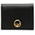 Fendi Black F ist eine kleine Lederbrieftasche von Fendi Schwarz Kalbähnliches Kalb  ref.1180078