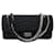 Chanel handbag 2.55 CROCO CROC EAST WEST JERSEY CROSSBODY HAND BAG Black Cloth  ref.1180173