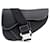 Christian Dior NOVA BOLSA DIOR SADDLE MASCULINA BOLSA DE MÃO CROSSBODY DE COURO PRETO COM SEMENTES  ref.1180248