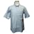 Balmain Shirts Light blue Cotton  ref.1180269