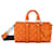 Louis Vuitton LV Keepall 25 Taigarama arancione Tela  ref.1180271