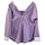 Autre Marque The Coat by Katya Silchenko blouse, Shirt Purple Cotton  ref.1180284