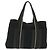 Hermès HERMES Troca Horizontal MM Einkaufstasche Canvas Schwarz Braun Auth bs10304 - Ansicht 13