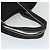 Hermès HERMES Troca Horizontal MM Einkaufstasche Canvas Schwarz Braun Auth bs10304 - Ansicht 7