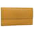 Carteira Internacional LOUIS VUITTON Epi Porte Tresor Amarelo M63389 Autenticação de LV 61715 Couro  ref.1180434