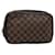 LOUIS VUITTON Damier Ebene Trousse Toilette 25 Handtasche N47624 LV Auth 60848  ref.1180457