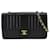 Timeless Chanel flap bag Black Leather  ref.1180589