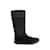 Chanel Suede boots Black Deerskin  ref.1180804