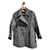 NINA RICCI  Coats T.fr 40 Wool Grey  ref.1180818
