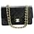 Timeless Chanel Classic Flap Preto Couro  ref.1180847