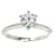 Tiffany & Co Solitaire Silvery Platinum  ref.1180977