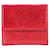 Louis Vuitton Porte-monnaie Red Leather  ref.1181222