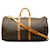 Louis Vuitton Brown Monogram Keepall Bandouliere 55 Marrone Pelle Tela  ref.1181248