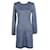 Chanel Nova Paris / Byzance vestido de caxemira Azul Casimira  ref.1181305