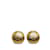 Chanel Orecchini a clip con logo D'oro Metallo  ref.1181424