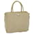PRADA Hand Bag Nylon Beige Auth bs10756  ref.1181532