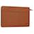 LOUIS VUITTON Epi Pochette Homme Clutch Bag Brown Zipang gold M52528 Auth th4383 Leather  ref.1181533