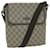 GUCCI GG Supreme Shoulder Bag PVC Leather Beige 223666 auth 61785  ref.1181541