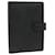 LOUIS VUITTON Epi Agenda PM Day Planner Cover Black R20052 LV Auth yk9865 Leather  ref.1181547