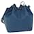 LOUIS VUITTON Epi Petit Noe Shoulder Bag Blue M44105 LV Auth 62215 Leather  ref.1181582