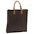 LOUIS VUITTON Monogram Sac Plat Hand Bag M51140 LV Auth ep2565 Cloth  ref.1181604