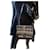 Karl Lagerfeld Handbags Black Grey Leather Wool  ref.1181667