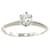 Tiffany & Co Solitaire Silber Platin  ref.1181698