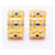 Autre Marque Gold and Diamond Earrings Golden Yellow gold  ref.1181742