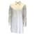 Autre Marque Chanel Camisa branca de algodão com mangas compridas e botões Branco  ref.1181924
