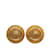 Clipe Chanel CC dourado em brincos Banhado a ouro  ref.1181987