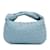 Blue Bottega Veneta Mini Intrecciato Jodie Handbag Leather  ref.1182002