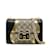Brown Gucci Small GG Supreme Padlock Crossbody Bag Leather  ref.1182110